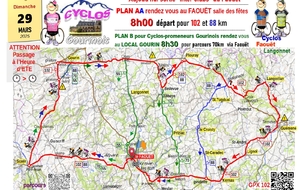 Sortie dimanche 29 mars - Brevets FAOUËT